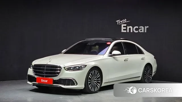 Mercedes-Benz S-Class W223 2021 Белый из Кореи