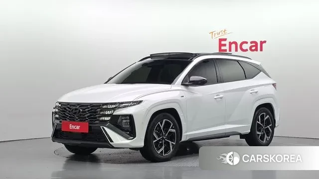 Hyundai The New Tucson Hybrid (NX4) 2024 Белый из Кореи