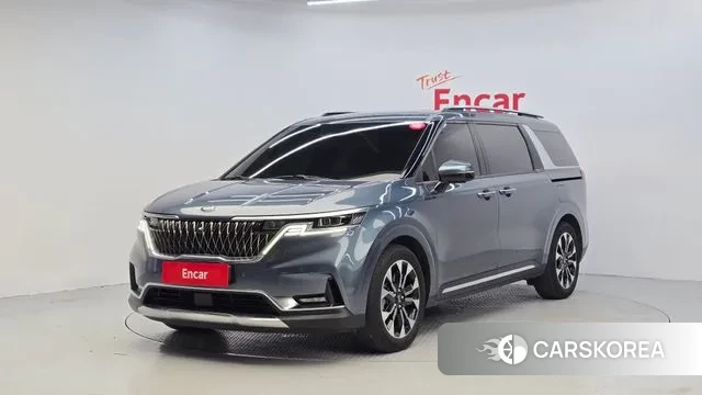 Kia Carnival 4th generation 2020 Небесно-голубой из Кореи