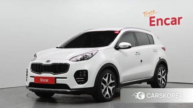 Kia Sportage 4th Generation 2018 Белый из Кореи