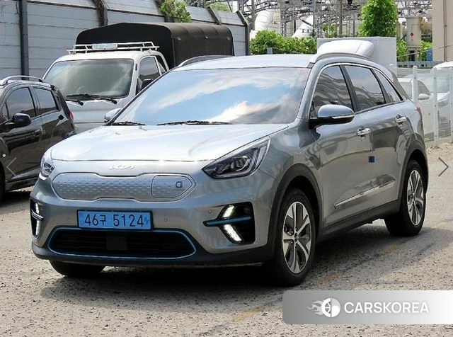 Kia Niro EV 2021 Серебристо-серый из Кореи
