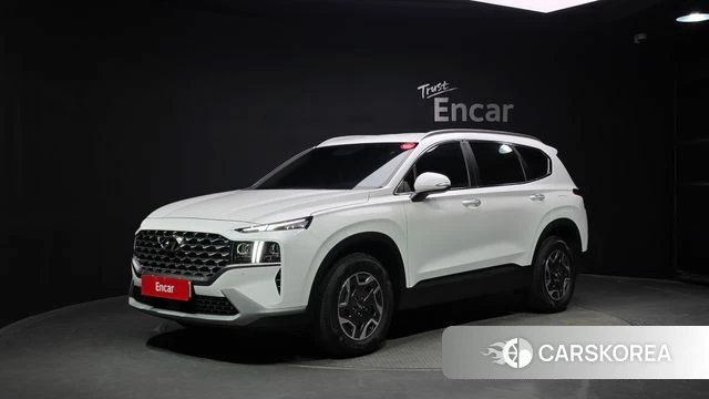 Hyundai The New Santa Fe 2021 Белый из Кореи