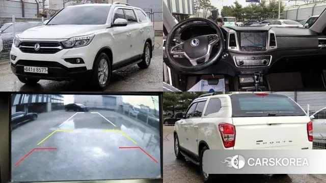 Ssangyong Rexton Sports 2018 Белый из Кореи