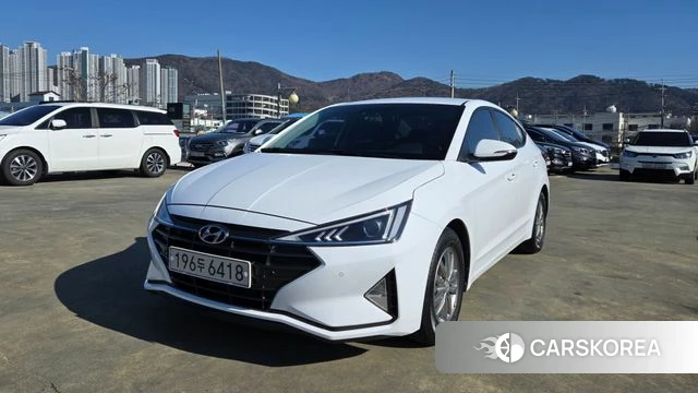 Hyundai The New Avante AD 2018 Белый из Кореи