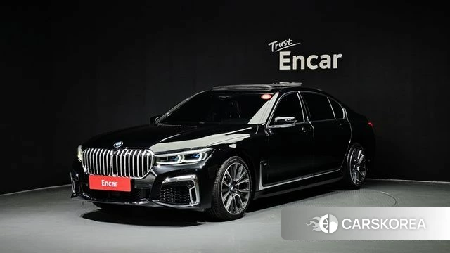 BMW 7 Series (G11) 2020 Черный из Кореи