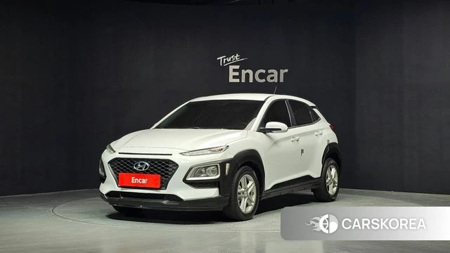 Hyundai Kona 2018 Белый из Кореи