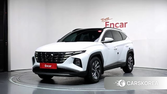 Hyundai Tucson Hybrid (NX4) 2022 Белый из Кореи
