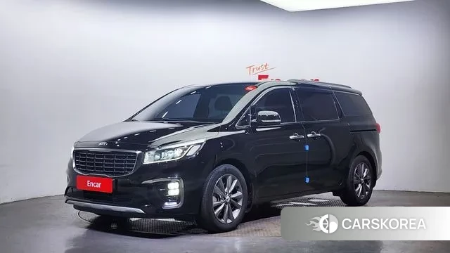 Kia The New Carnival 2019 Черный из Кореи