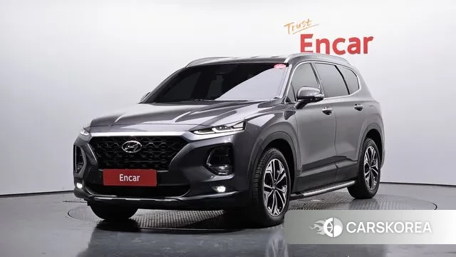 Hyundai Santa Fe TM 2018 Серый из Кореи