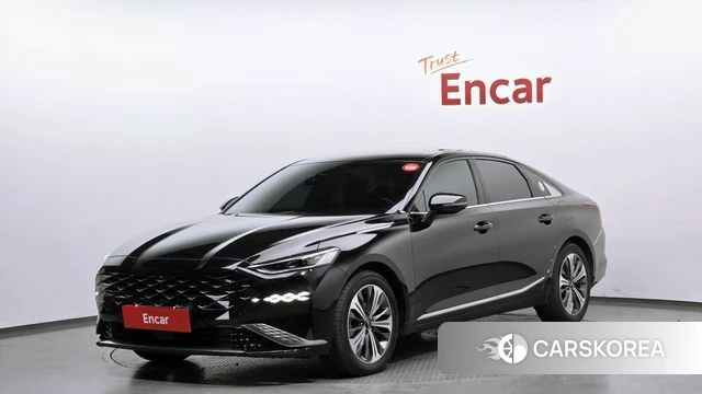 Kia K8 Hybrid 2023 Черный из Кореи