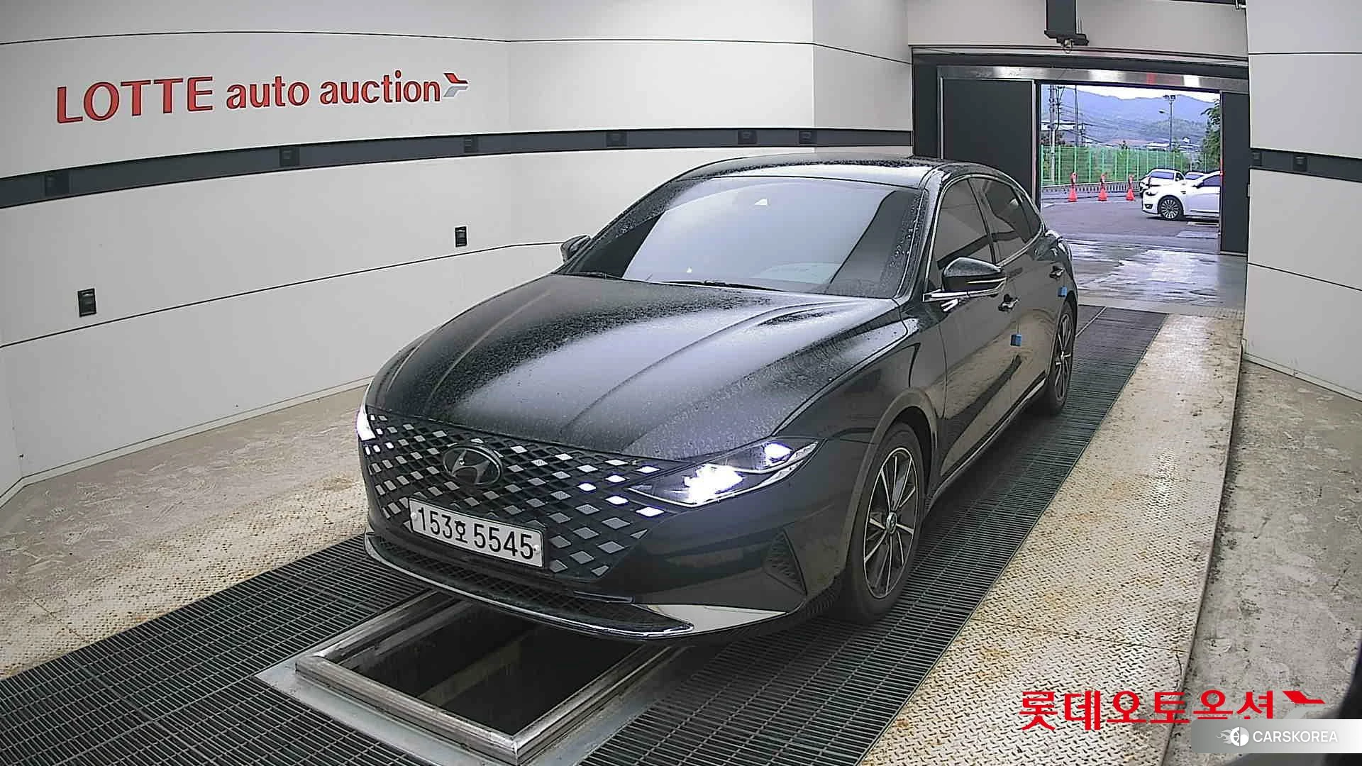 Hyundai Grandeur 2021 Midnight Black из Кореи