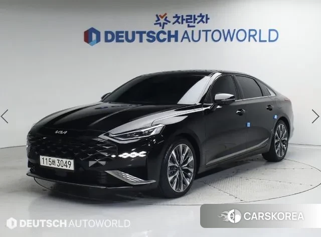 Kia K8 2021 Черный из Кореи