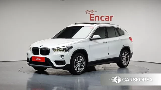 BMW X1 (F48) 2018 Белый из Кореи