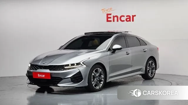 Kia K5 3rd generation 2020 Серебристо-серый из Кореи