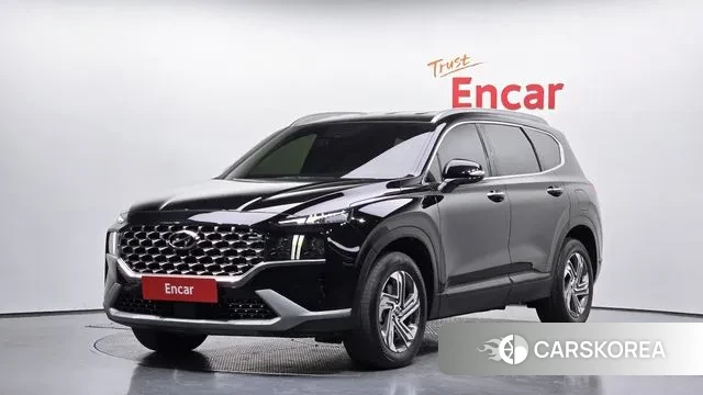 Hyundai The New Santa Fe 2023 Черный из Кореи