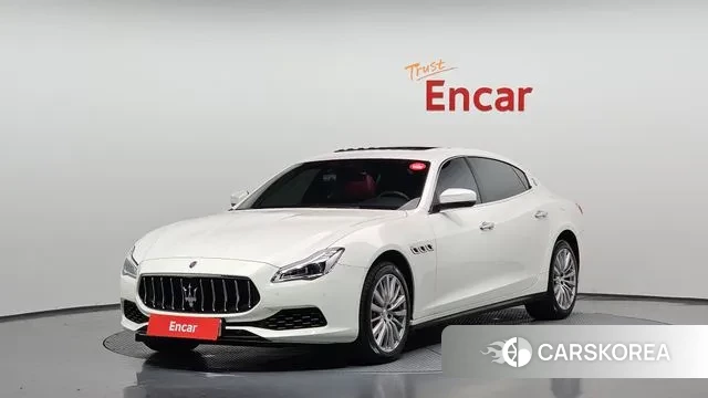 Maserati Quattroporte 2020 Белый из Кореи