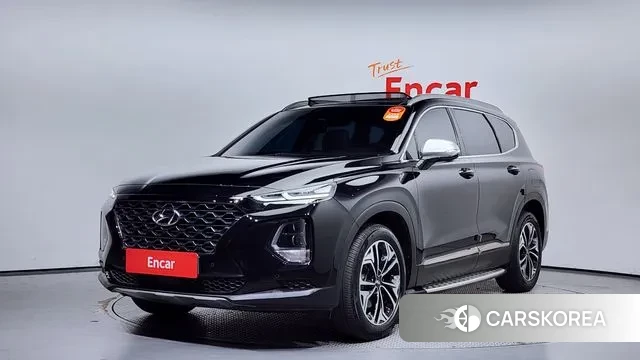 Hyundai Santa Fe TM 2019 Черный из Кореи