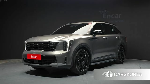 Kia The New Sorento 4th Generation 2024 Серый из Кореи