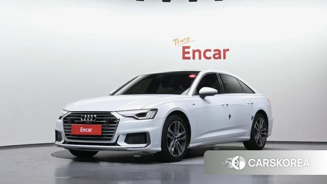 Audi A6 (C8) 2022 Белый из Кореи