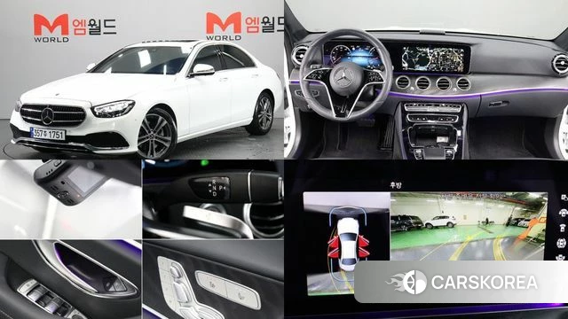 Mercedes-Benz E-Class W213 2023 Белый из Кореи
