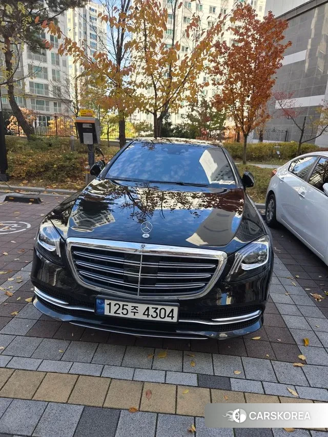 Mercedes-Benz S-Class W222 2019 Черный из Кореи