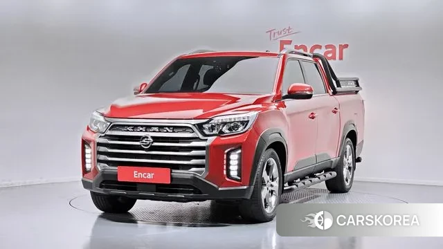 Ssangyong The New Rexton Sports Cannes 2022 Красный из Кореи