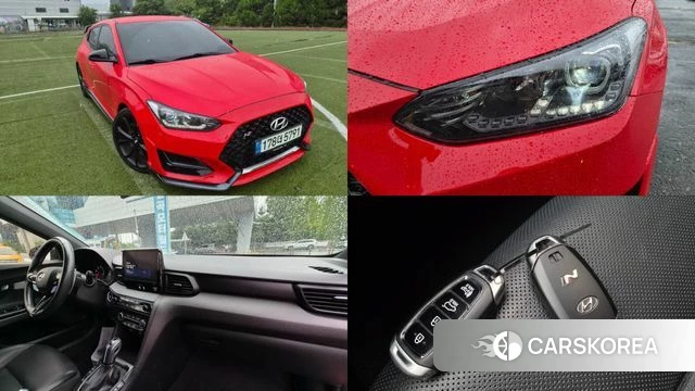 Hyundai Veloster (JS) 2020 Красный из Кореи