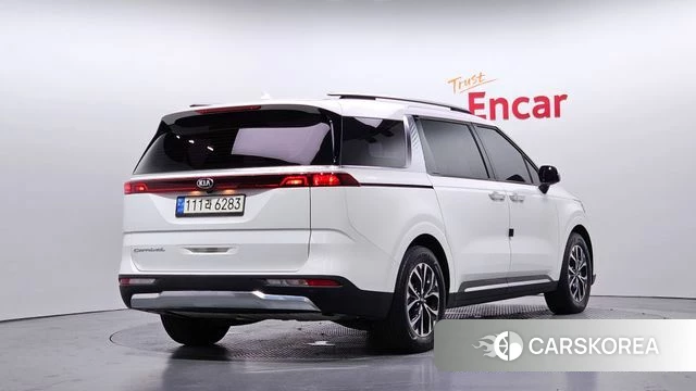 Kia Carnival 4th generation 2021 Белый из Кореи