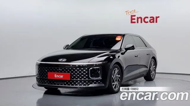 Hyundai Grandeur (GN7) 2023 Черный из Кореи