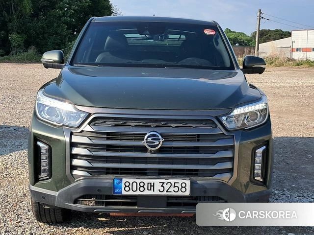 Ssangyong The New Rexton Sport 2021 Светло-зеленый из Кореи