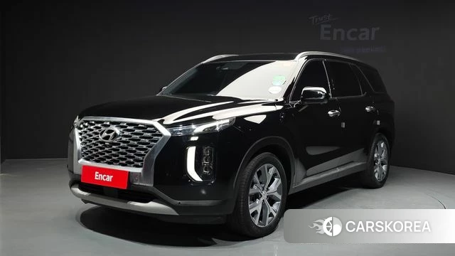 Hyundai Palisade 2021 Черный из Кореи