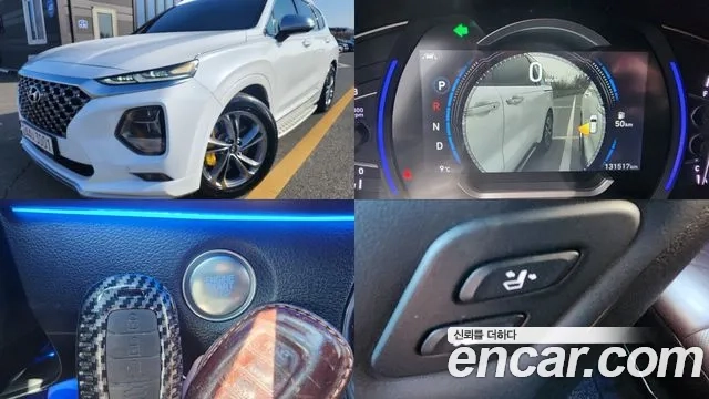 Hyundai Santa Fe TM 2020 Белый из Кореи