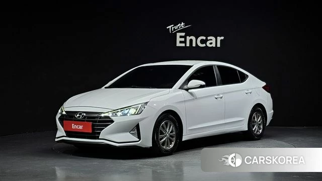 Hyundai The New Avante AD 2018 Белый из Кореи