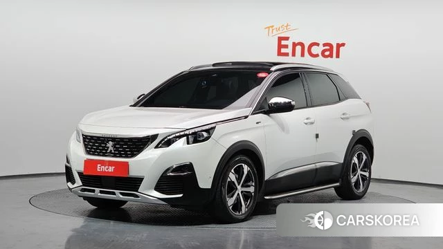 Peugeot 3008 second generation 2019 Белый из Кореи