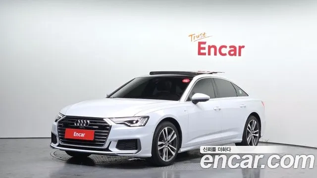 Audi A6 (C8) 2021 Белый из Кореи