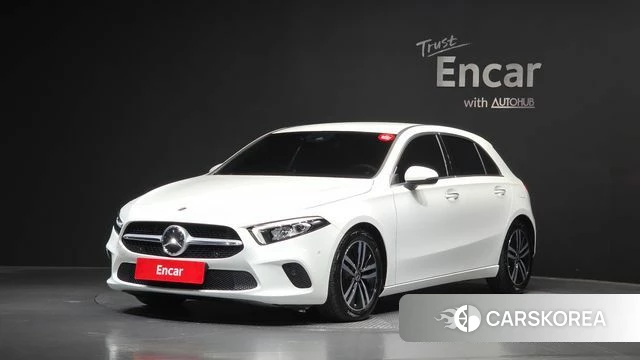 Mercedes-Benz A-Class W177 2022 Белый из Кореи