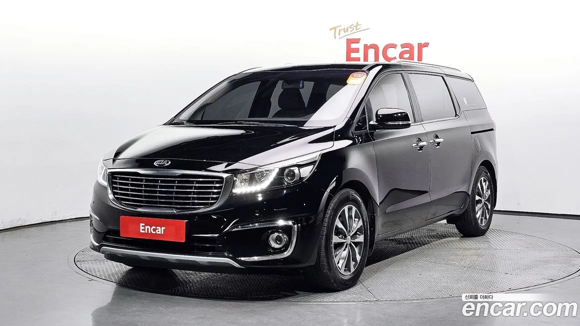 Kia All New Carnival 2018 Черный из Кореи