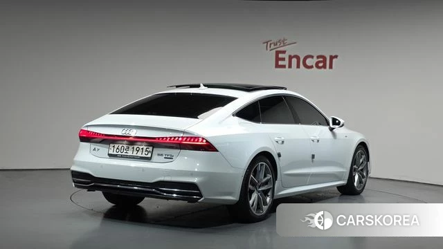 Audi A7 (4K) 2020 Белый из Кореи