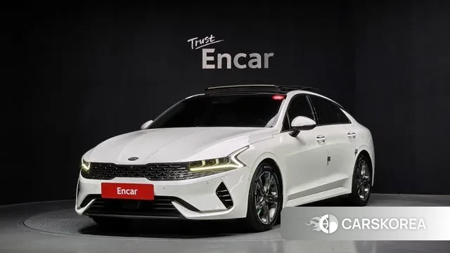 Kia K5 Hybrid 3rd Generation 2021 Белый из Кореи