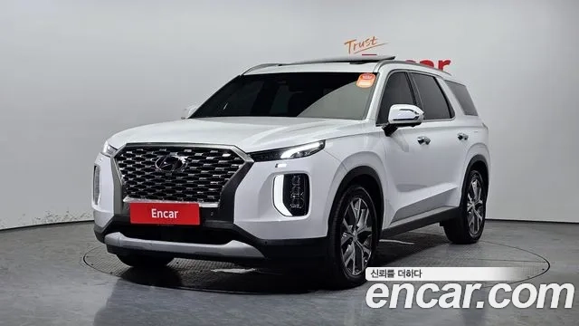 Hyundai Palisade 2021 Белый из Кореи
