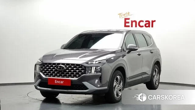 Hyundai The New Santa Fe 2022 Серый из Кореи