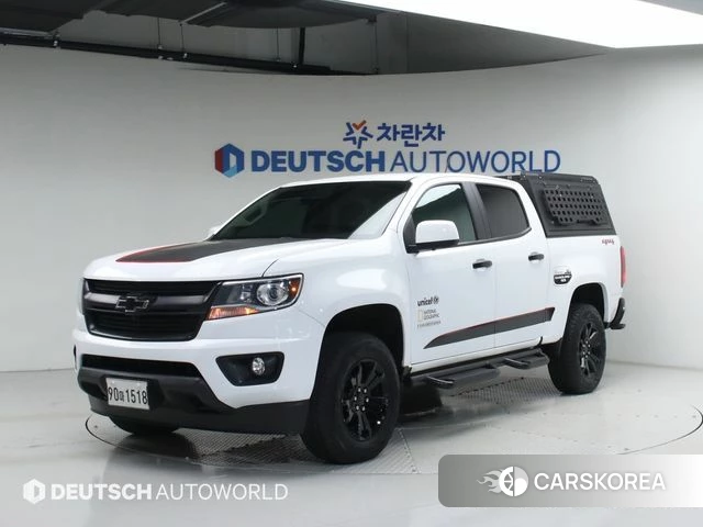 Chevrolet (GM Daewoo) Colorado 2020 Белый из Кореи