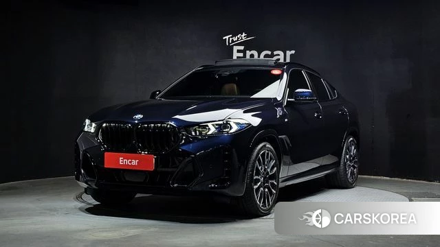 BMW X6 (G06) 2025 Черный из Кореи