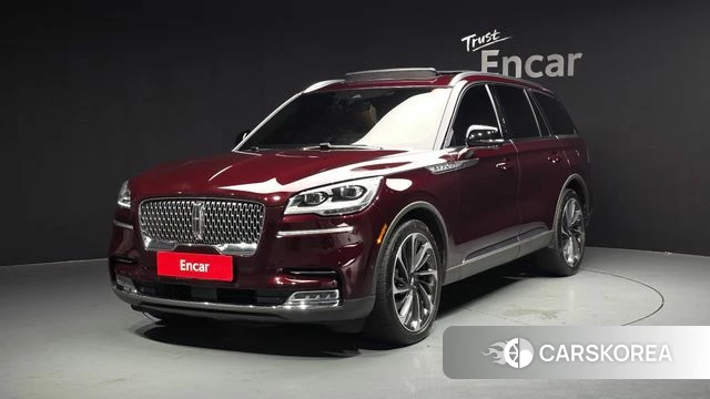 Lincoln Aviator 2nd generation 2021 Фиолетовый из Кореи