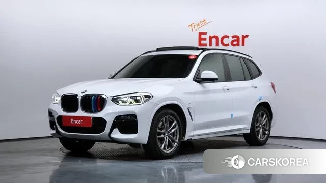 BMW X3 (G01) 2021 Белый из Кореи