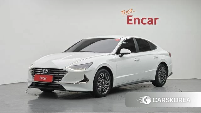Hyundai Sonata Hybrid (DN8) 2022 Белый из Кореи