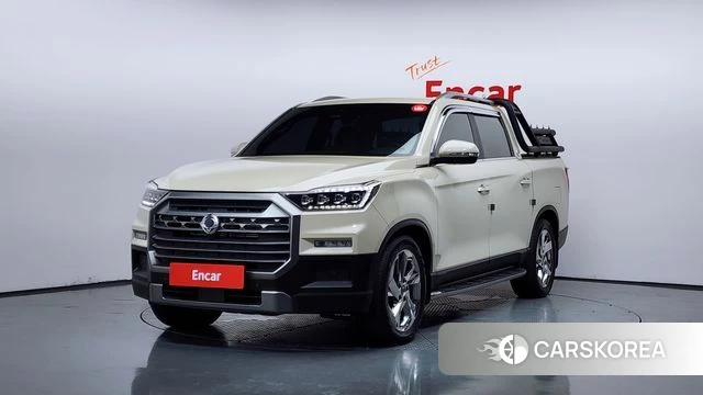 Ssangyong The New Rexton Sport 2023 Жемчужный цвет из Кореи