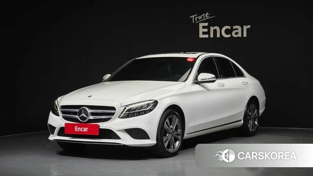 Mercedes-Benz C-Class W205 2020 Белый из Кореи