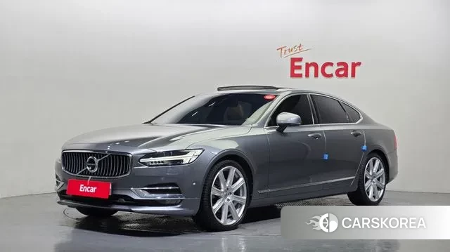 Volvo S90 2018 Серебряный из Кореи