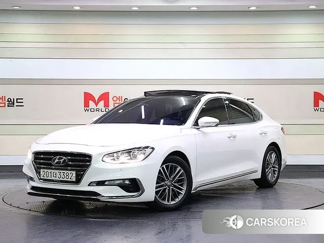 Hyundai Grandeur IG 2018 Белый из Кореи